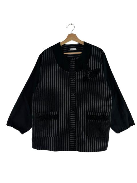 VINTAGE JULLIO VALENTINO PINSTRIPED CHORE JACKET