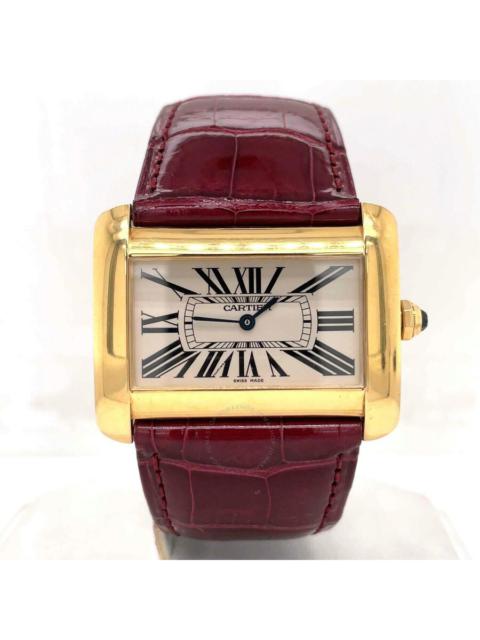 Cartier Pre-owned Cartier Divan Whtie Dial Ladies Watch W6300856