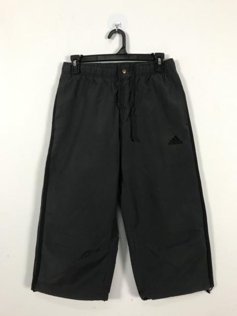 adidas Vintage Adidas Black Tap Cropped Pants