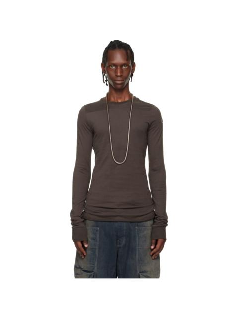 Moncler Moncler + Rick Owens Brown Girder LS T-shirt