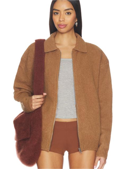 AYA MUSE x REVOLVE Knit Zip Up Jacket With Collar