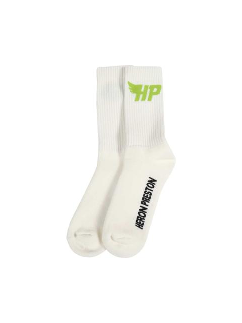 Heron Preston Logo Cotton Blend Socks