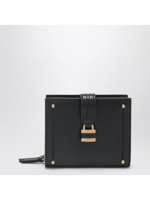 Chloé Chloé Paddington Square Wallet In Black Leather Women