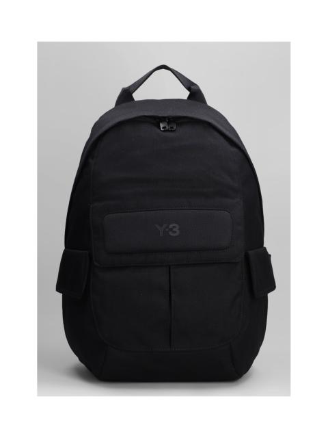 Y-3 Backpack In Black Polyamide