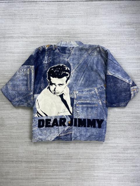 Other Designers Japanese Brand × Vintage - Vintage James Dean Kimono Patchwork Denim Style Jacket