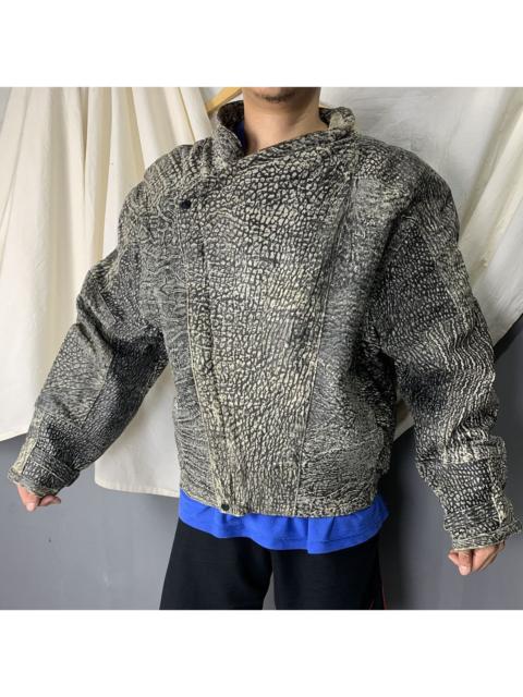 Other Designers Vintage Fantasia Genuine Leather Biker Punk Style Rock Roll