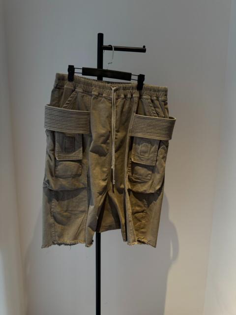 Rick Owens Rick Owens Waxed Gray Shorts