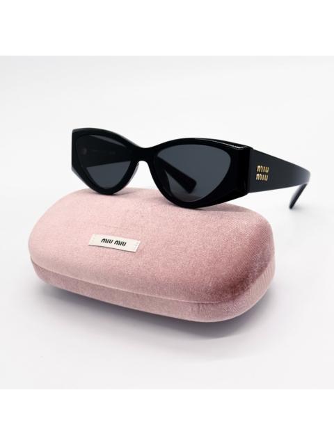 Miu Miu NEW MIU MIU MU06YS 1AB5S0 SUNGLASSES SMU 06Y 1AB5S0 BLACK