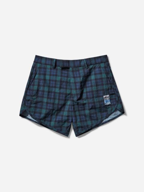 Martine Rose Women's Tailored Gym Short Black Tartan