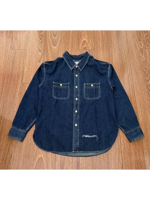 visvim VISVIM SS LUMBER SHIRT DAMAGED 20SS