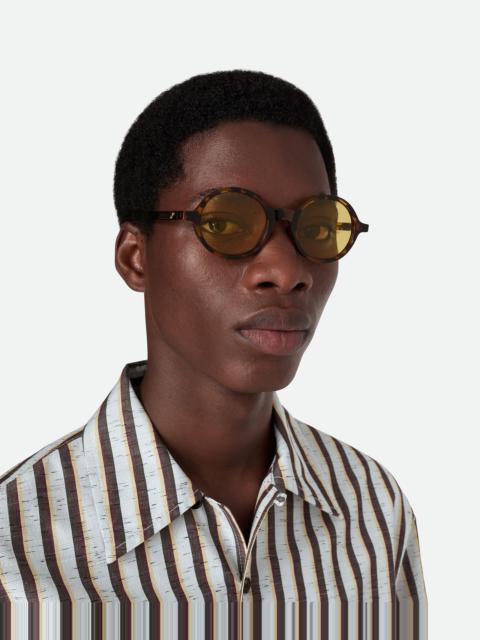 Bottega Veneta Classic Round Sunglasses