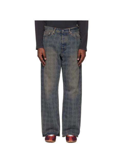 HOPE Blue Loose-Fit Jeans