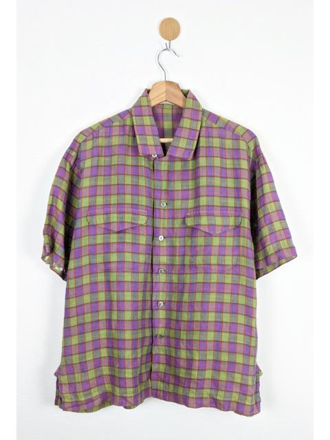 Other Designers Issey Miyake - Issey Miyake Men Checkered Button Up shirt