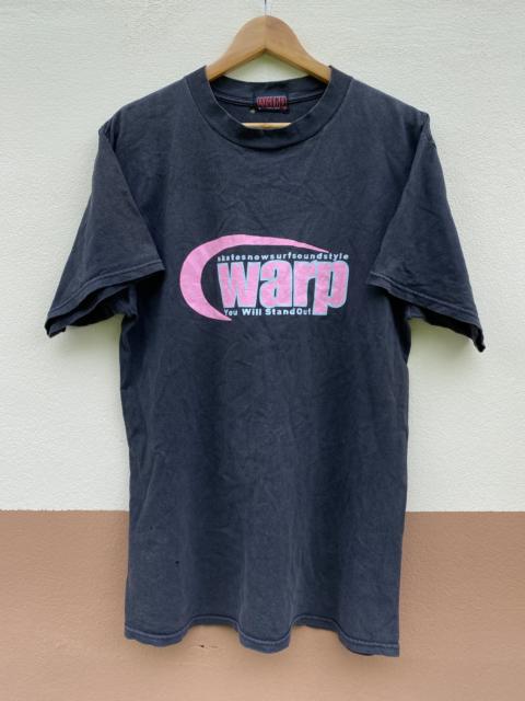 Other Designers Vintage - Vintage 90s WARP Skateboard Snowboard Outdoor tshirt