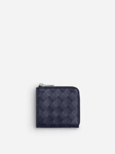 Bottega Veneta Intrecciato Square Zip Around Wallet