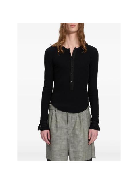 Ann Demeulemeester Ann Demeulemeester Black T-Shirts & Vests - T-Shirts Men