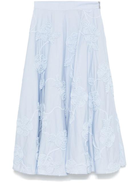 Rotate Women `Flower` Maxi Skirt