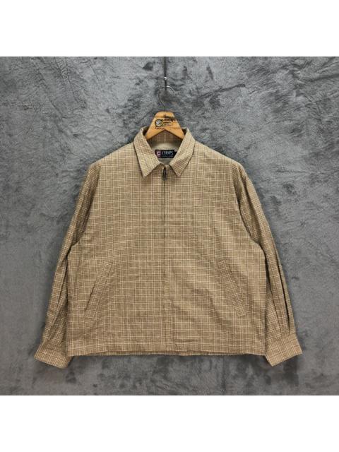 Other Designers Chaps Ralph Lauren - CHAPS RALPH LAUREN PLAID HARRINGTON JACKET #5194-179