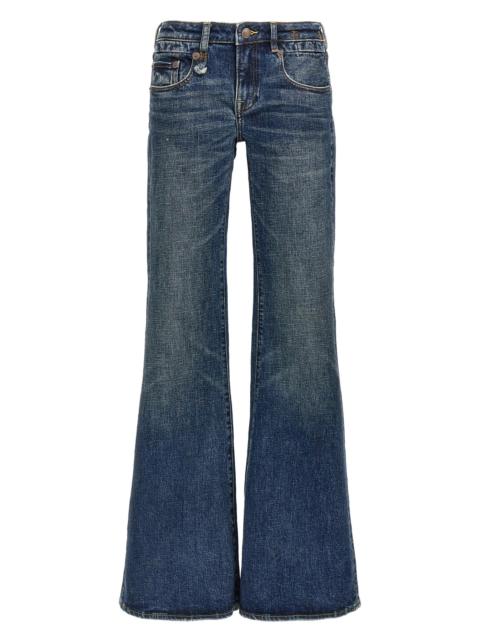 R13 'Overflow Boy Flare' jeans