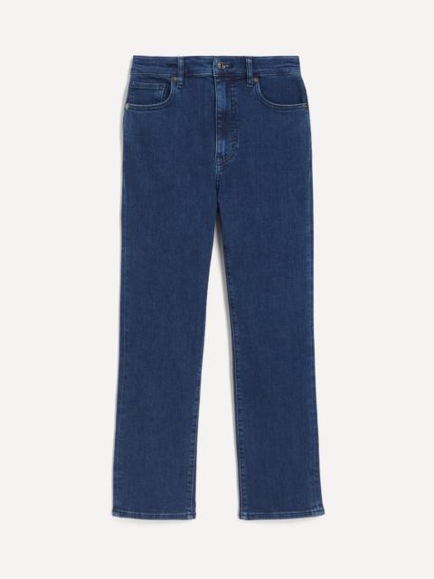 FRAME Pencil High-Rise Slim Jeans in Loner