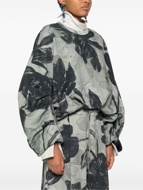 DRIES VAN NOTEN - Women Draped Sweatshirt