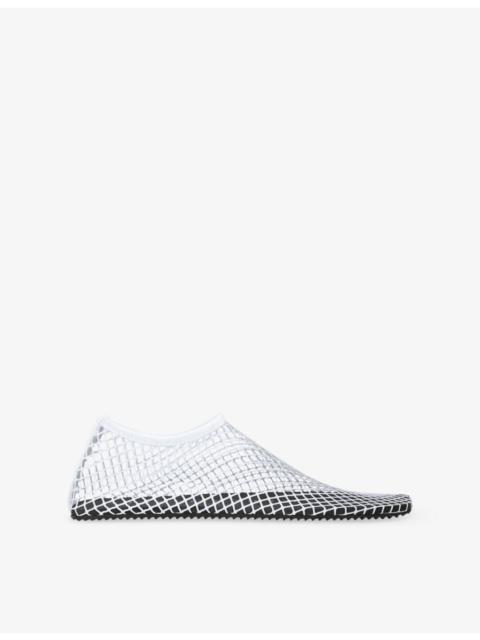 CHRISTOPHER ESBER Mesh Water Mesh Ballet Flats