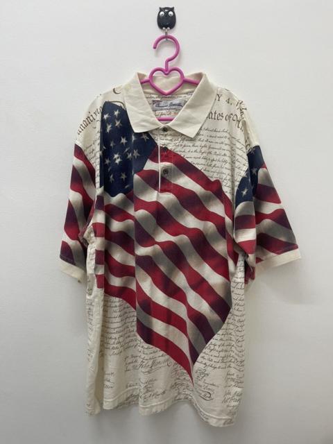Other Designers Rare Vintage DECLARATION OF INDEPENDENCE USA Full All Over