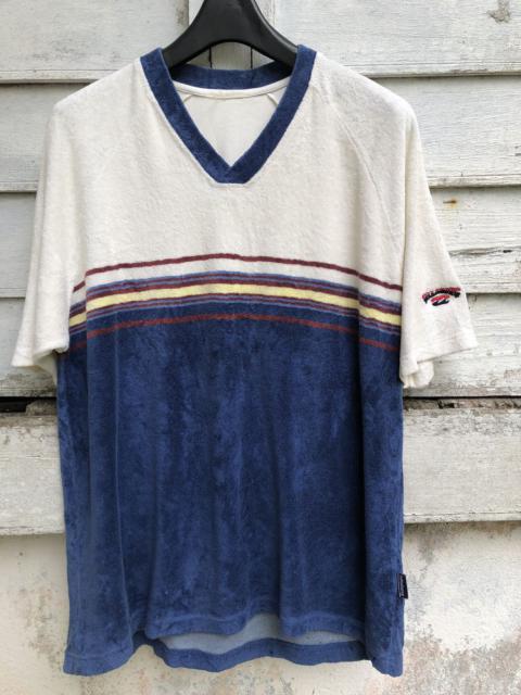 Other Designers Vintage Billabong V Neck Terry Cloth Shirt S\S