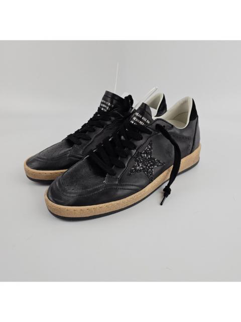 Golden Goose GOLDEN GOOSE Ball Star Women's Black Leather Sneakers New (W