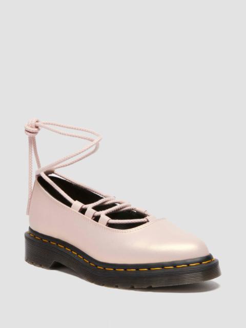 Dr. Martens Elphie II Iridescent Leather Ballet Flats