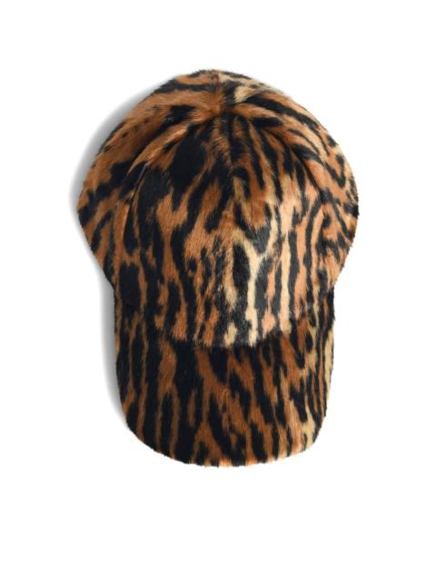 STAND STUDIO Cyrene faux fur baseball cap