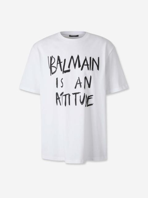 Balmain ROUND NECK T-SHIRT