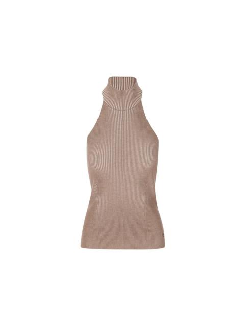 FENDI High-neck Knitted Top