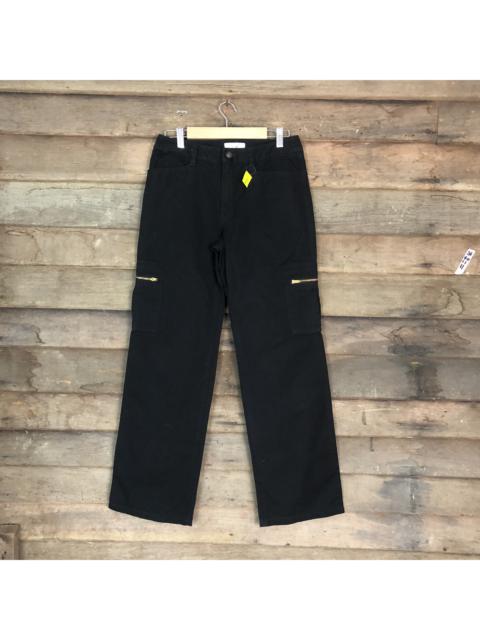 Other Designers Streetwear - Avv Michel Klein Black Cargo Multipocket Pants #1858