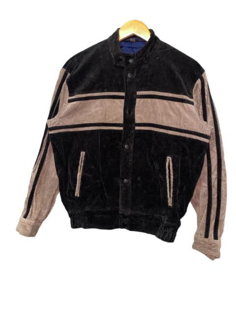 Other Designers Japanese Brand - Vintage 80s Akubal Corduroy Snap Button Jacket Made In Japan