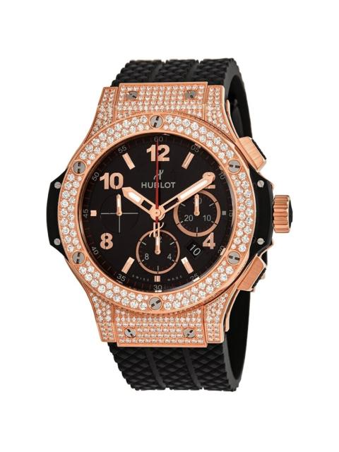 Hublot Hublot Big Bang Chronograph Automatic Diamond Black Dial Men's Watch 301.PX.130.RX.174