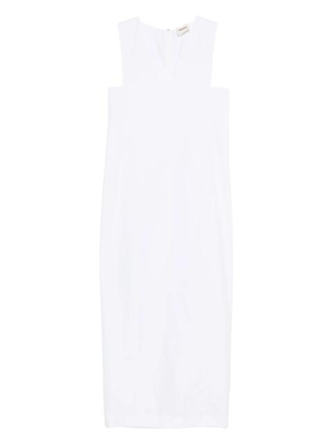 KHAITE Avery midi dress