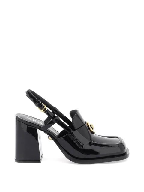 Versace Patent Leather Pumps Loafers Women