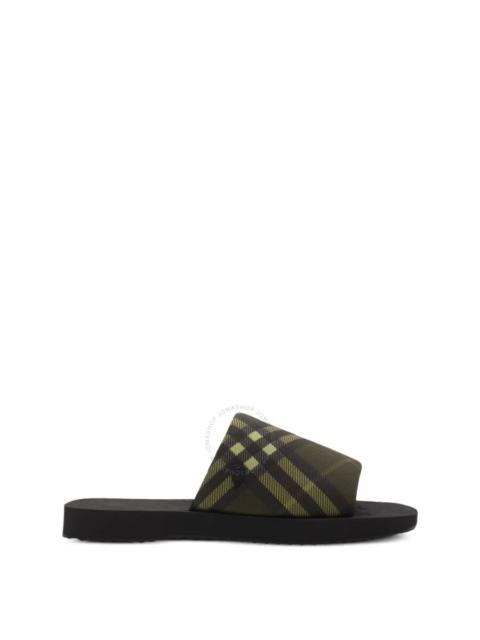 Burberry Check Trek Slides