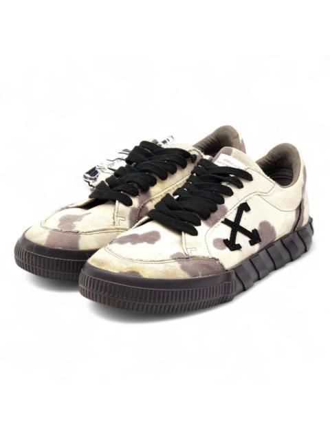 Other Designers Off-White × Virgil Abloh - Vulcanized Arrows Canvas Low Sneakers Camo Black EU 41 US 8