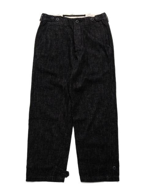 FULLCOUNT 11.5oz Denim M43 Field Trousers Fullcount x BiG Exclusive - Black