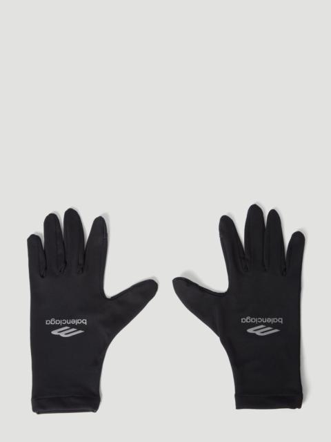 Technical Logo Print Gloves