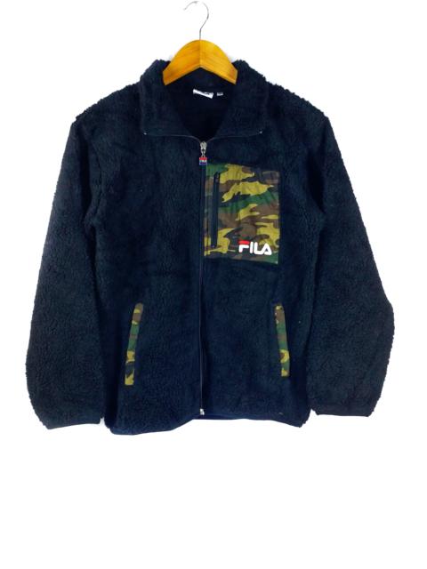 Other Designers 🔥OFFER NOW✔Black Fleece Sherpa by FILA Size M