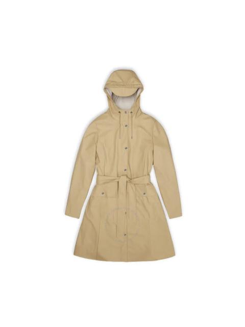 Rains Waterproof Curve W Jacket - Sand
