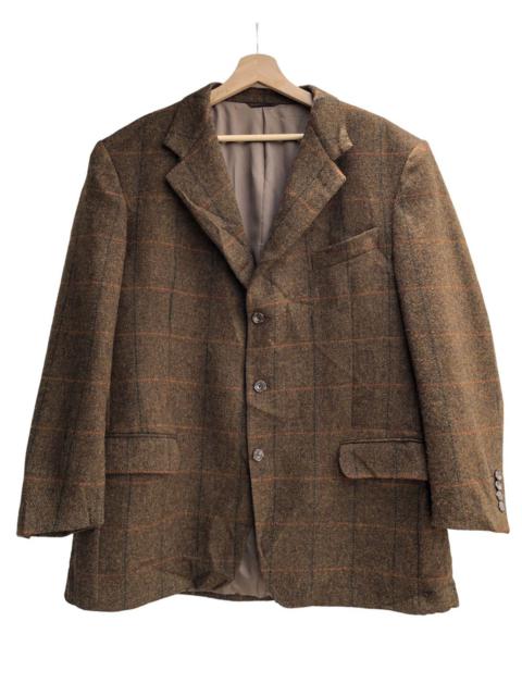 Other Designers Vintage - Rosario Isaia Napoli lambswool plaid coat