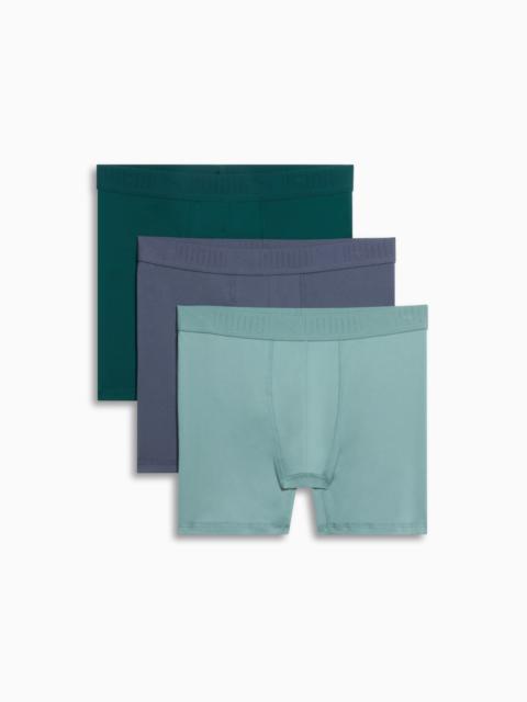 PUMA Men's Ultra Soft Boxer Briefs (3 Pack)