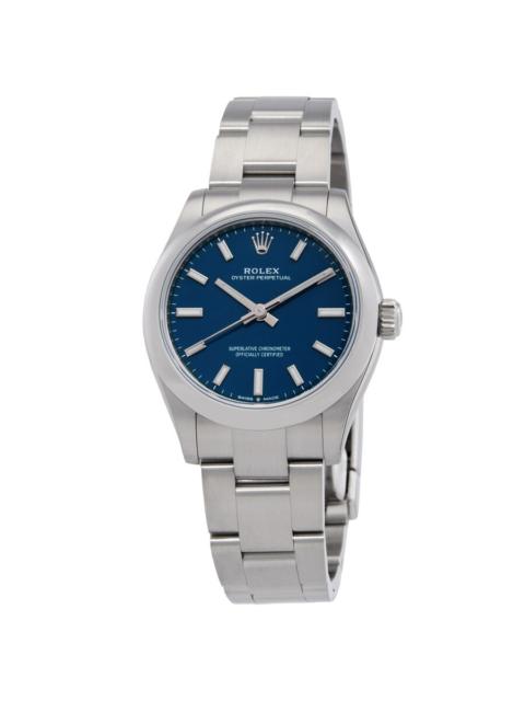 ROLEX Rolex Oyster Perpetual Automatic Chronometer Blue Dial Ladies Watch M277200-0017