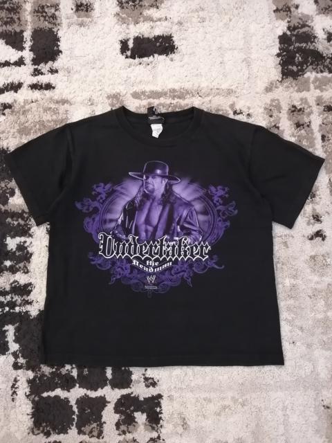 Other Designers Vintage - Vintage Undertaker Wwe Wrestling Cropped T-shirt