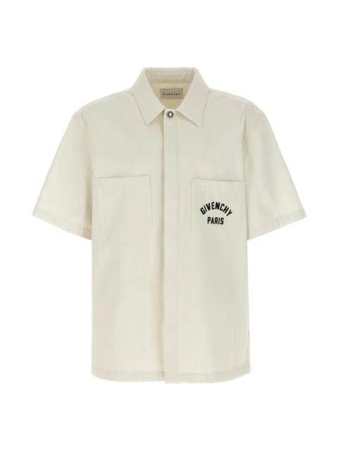 Givenchy Logo embroidery shirt