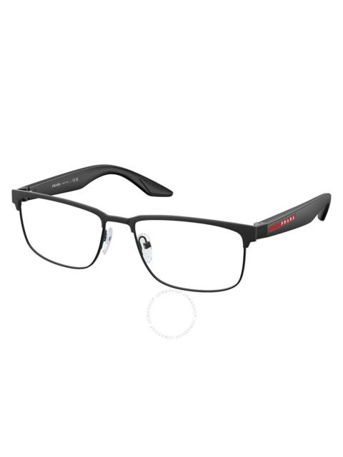 Prada Prada Linea Rossa Demo Rectangular Men's Eyeglasses PS 51PV 06P1O1 54